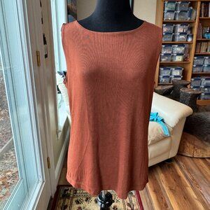 Chico's Travelers Stretch Tank Top Large. Chicos size 2